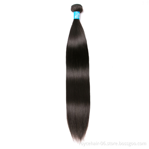 Cheap Price Raw Virgin Remy Hair Extensions Vendor Silky Straight Mink Brazilian Human Hair Bundles with Lace Closure